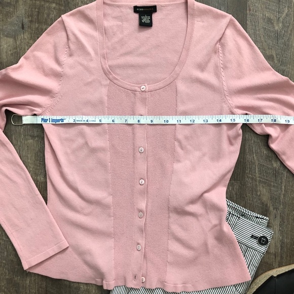 BCBG MaxAzria Pink Cardigan Sweater - Picture 3 of 8